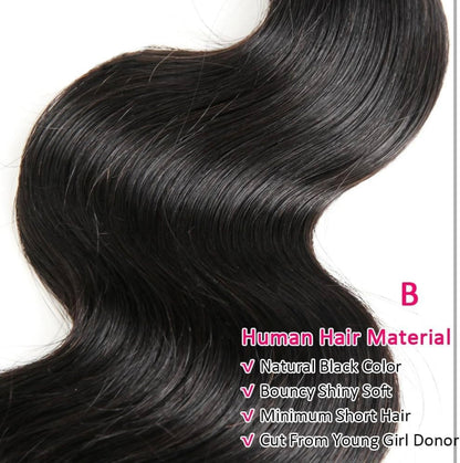 Zivora Beauty 100% Body wave human virgin hair bundles